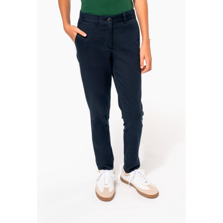 Pantalon chino fille Personnalisable | BCM Goodies - 4