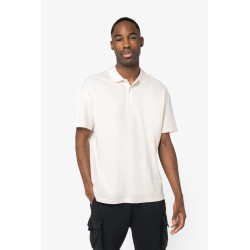 Polo écoresponsable maille piquée à épaules tombantes homme Personnalisable | BCM Goodies - 4