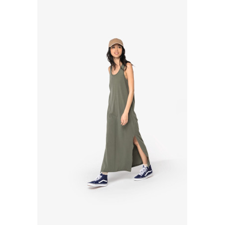 Robe écoresponsable délavée en jersey femme Personnalisable | BCM Goodies - 2