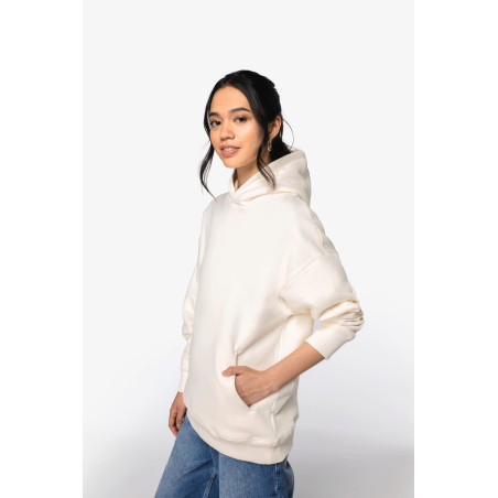 Sweat-shirt écoresponsable à capuche oversize unisexe Personnalisable | BCM Goodies - 3
