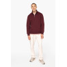 Sweat-shirt écoresponsable à col montant zippé homme Personnalisable | BCM Goodies - 1