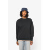 Sweat-shirt écoresponsable à col rond délavé oversize unisexe Personnalisable | BCM Goodies - 2