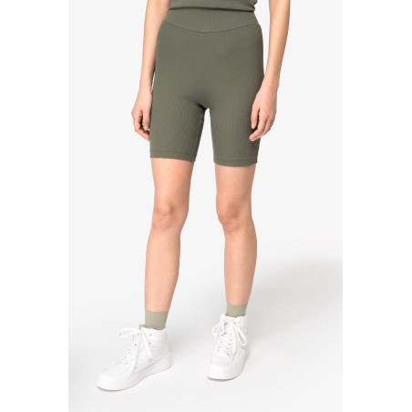 Short écoresponsable côtelé femme Personnalisable | BCM Goodies - 4