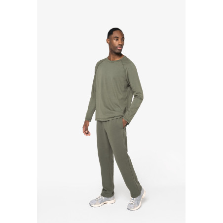 Pantalon de jogging écoresponsable ample unisexe Personnalisable | BCM Goodies - 3