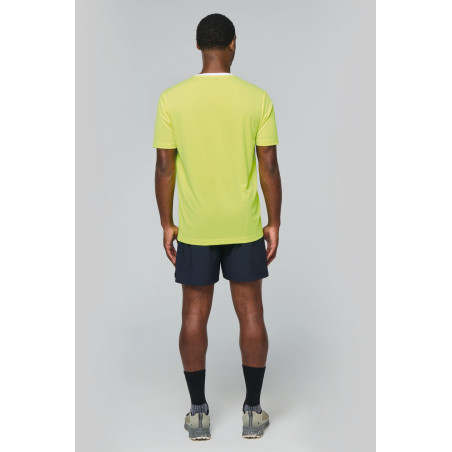 T-shirt de sport écoresponsable bicolore homme Personnalisable | BCM Goodies - 2
