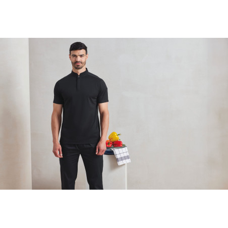 Polo de cuisinier Coolchecker Essential à manches courtes Personnalisable | BCM Goodies - 1