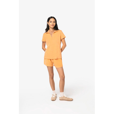 Polo écoresponsable en éponge femme Personnalisable | BCM Goodies - 1