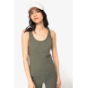 Débardeur écoresponsable côtelé femme Personnalisable | BCM Goodies - 4