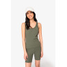 Débardeur écoresponsable côtelé femme Personnalisable | BCM Goodies - 1