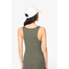 Débardeur écoresponsable côtelé femme Personnalisable | BCM Goodies - 3