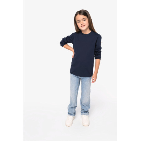 T-shirt écoresponsable manches longues enfant Personnalisable | BCM Goodies - 2