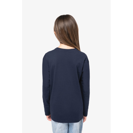 T-shirt écoresponsable manches longues enfant Personnalisable | BCM Goodies - 3