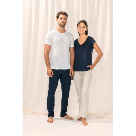 Pantalon en lin homme Personnalisable | BCM Goodies - 3