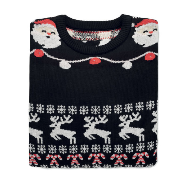 Pull LED de Noël L/XL SHAMIS LARGE Personnalisable | BCM Goodies - 4