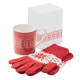 Set mug et gants hiver COPITO SET Personnalisable | BCM Goodies - 2