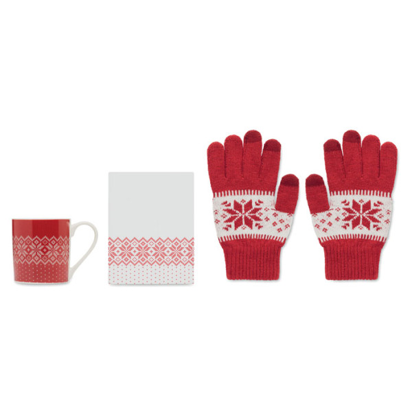 Set mug et gants hiver COPITO SET Personnalisable | BCM Goodies - 5