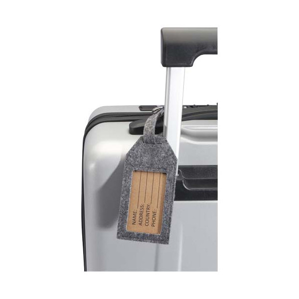 Étiquette à bagage Tie Personnalisable | BCM Goodies - 1