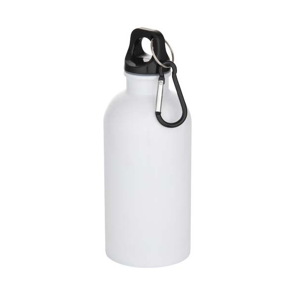 Bouteille d’eau Oregon de 400 ml en acier inoxydable recyclé à simple paroi certifié RCS Personnalisable | BCM Goodies - 2