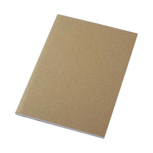 Carnet A5 à couverture souple recyclée en kraft Novella Austen avec 50 feuilles  Personnalisable | BCM Goodies - 2