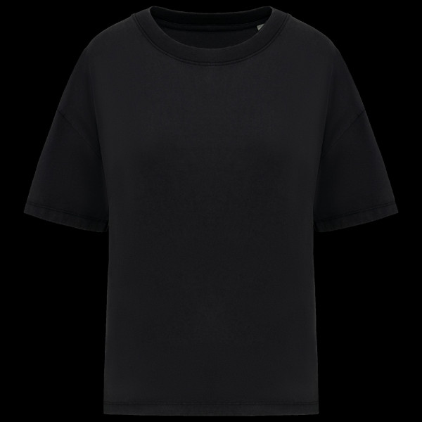 T-shirt écoresponsable oversize délavé femme Personnalisable | BCM Goodies