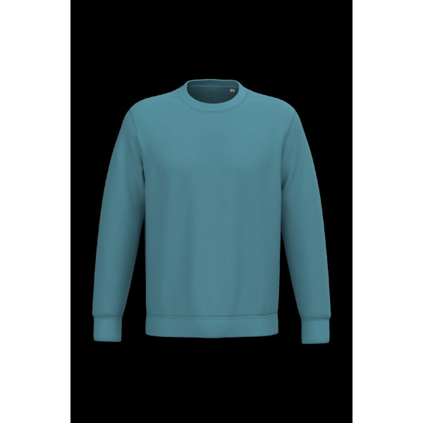Sweat-shirt écoresponsable à col rond unisexe personnalisable pour entreprise - BCM Goodies