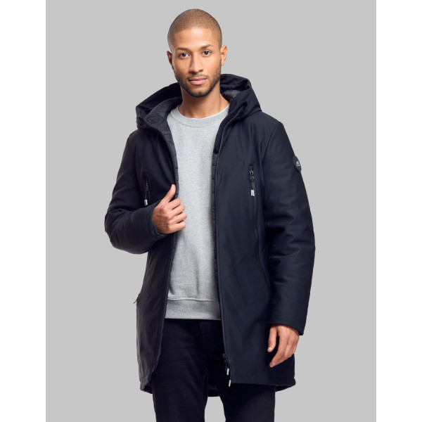 Parka à capuche intérieur doudoune personnalisable – Textile promotionnel pour entreprises et associations