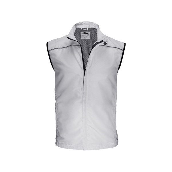 Coupe-Vent Running Zippé Sans Manches Personnalisable pour Entreprises – Textile Publicitaire BCM Goodies