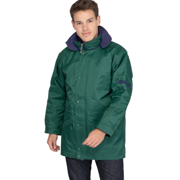 Parka personnalisable NYLON OXFORD 3 en 1 pour communication B2B - Textile promotionnel BCM Goodies