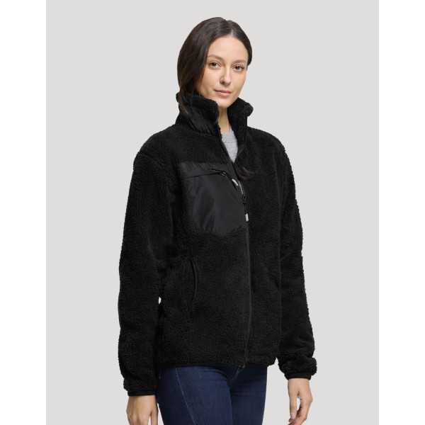 Blouson Sherpa Femme personnalisable pour entreprises – Textile publicitaire pour communication et fidélisation