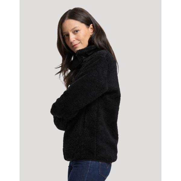 Blouson Sherpa Femme personnalisable pour entreprises – Textile publicitaire pour communication et fidélisation