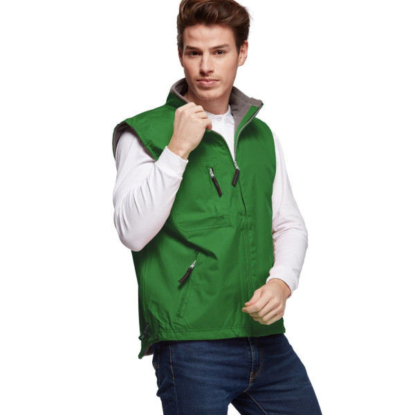 Bodywarmer 3 poches zippées personnalisable – Textile publicitaire pour entreprises et associations