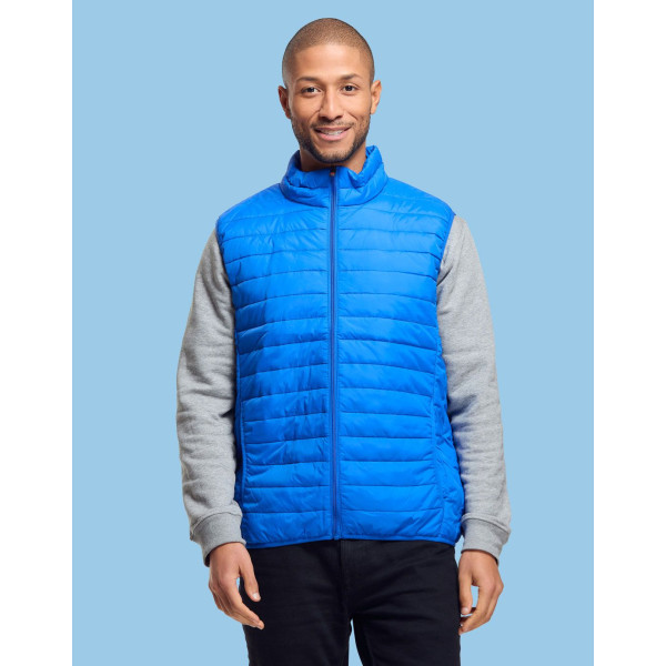 Bodywarmer doudoune Nylon Mat personnalisé pour communication B2B – BCM Goodies