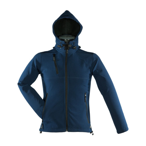 Blouson Softshell Femme 3 poches personnalisable pour entreprises – Textile publicitaire et objet promotionnel BCM Goodies