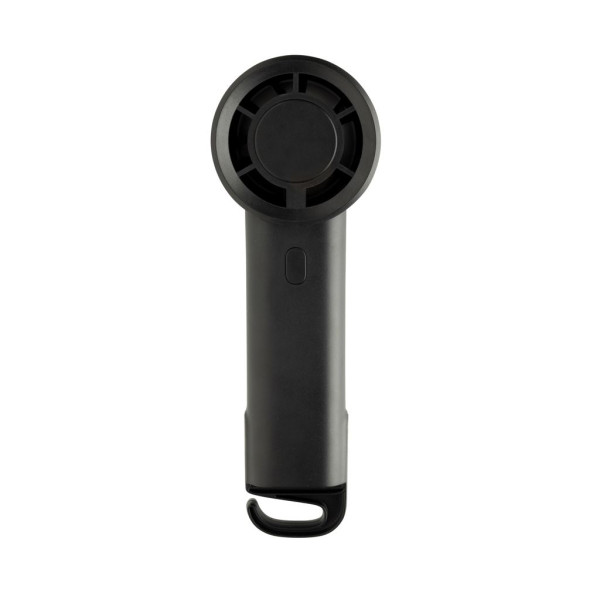 Ventilateur portable Twist en plastique recyclé certifié RCS - Solution compacte et écologique pour rester au frais | BCM Goodie