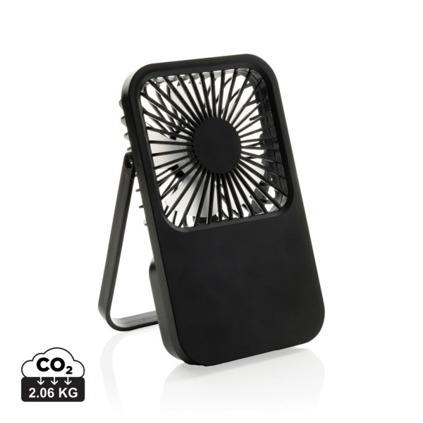 Ventilateur de bureau Aervina en plastique recyclé certifié RCS - BCM Goodies