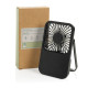 Ventilateur de bureau Aervina en plastique recyclé certifié RCS - BCM Goodies