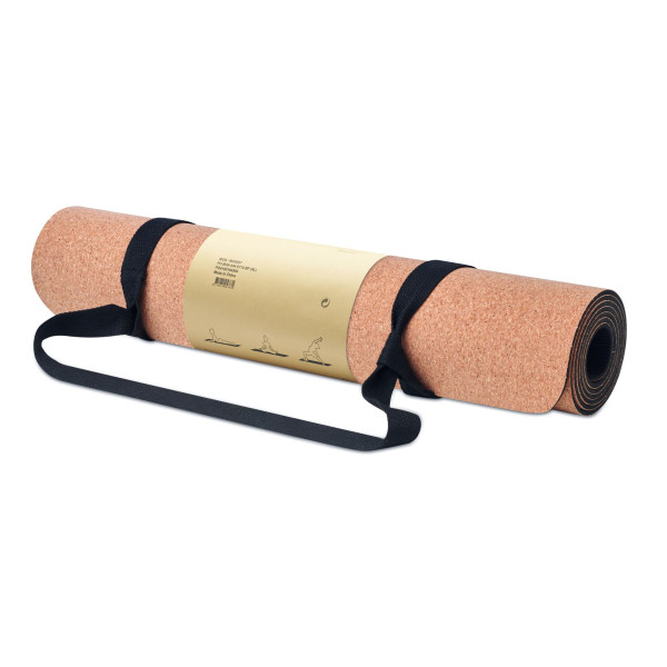 Tapis de yoga en liège SAVASANA Personnalisable | BCM Goodies