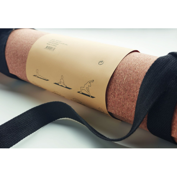 Tapis de yoga en liège SAVASANA Personnalisable | BCM Goodies
