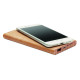 Powerbank/chargeur en bambou ARENA Personnalisable | BCM Goodies