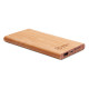 Powerbank/chargeur en bambou ARENA Personnalisable | BCM Goodies