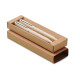 Set de stylo paille de blé/ABS PEAT Personnalisable | BCM Goodies
