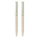 Set de stylo paille de blé/ABS PEAT Personnalisable | BCM Goodies