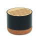 Haut-parleur en liège et alu RUMBA Personnalisable | BCM Goodies
