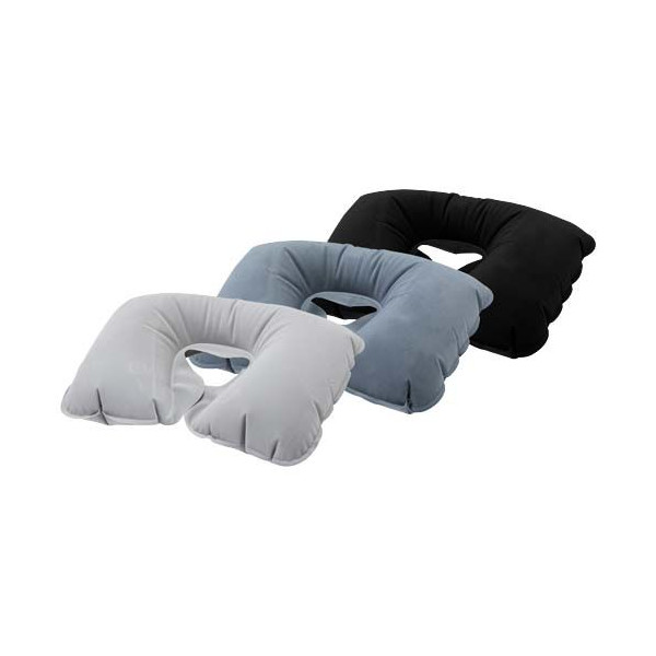 Oreiller gonflable compact Traveler pour soutien cervical et confort en voyage - BCM Goodies