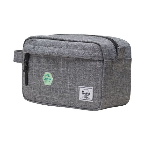 Kit de voyage Herschel Chapter recyclé - Accessoire de voyage écologique et pratique - Idéal pour ranger vos articles de toilett