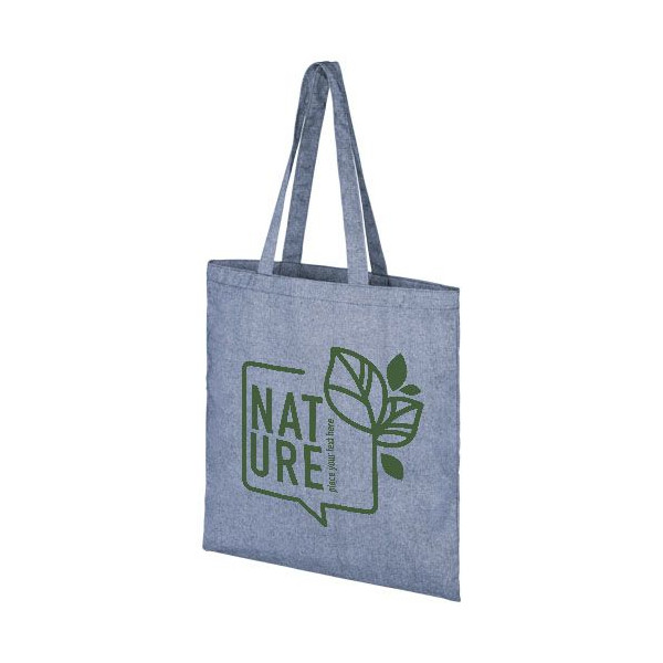 Sac shopping recyclé 210 gr/m² Pheebs 7L - Sac écologique en coton et polyester recyclé - 7 litres - Charge maximale 5 kg - Idéa