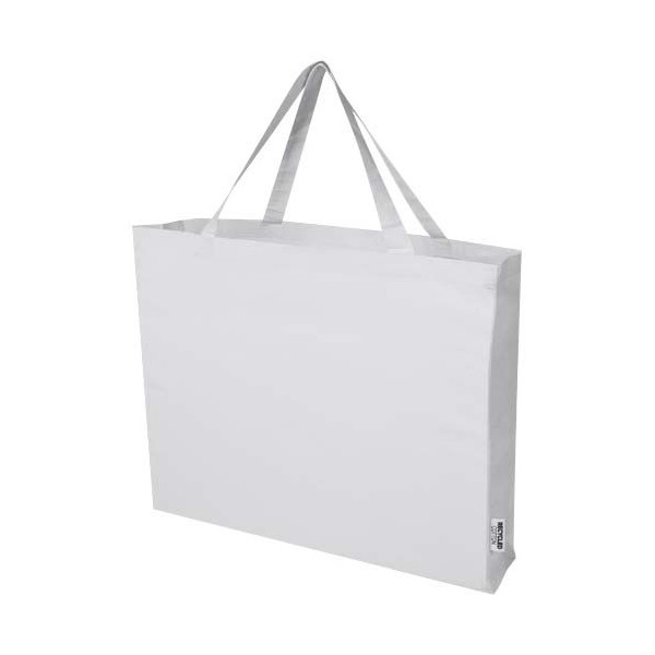 Sac shopping Odessa en coton recyclé 220 g/m² certifié GRS 40L - Accessoire pratique et écologique - Personnalisable pour vos év