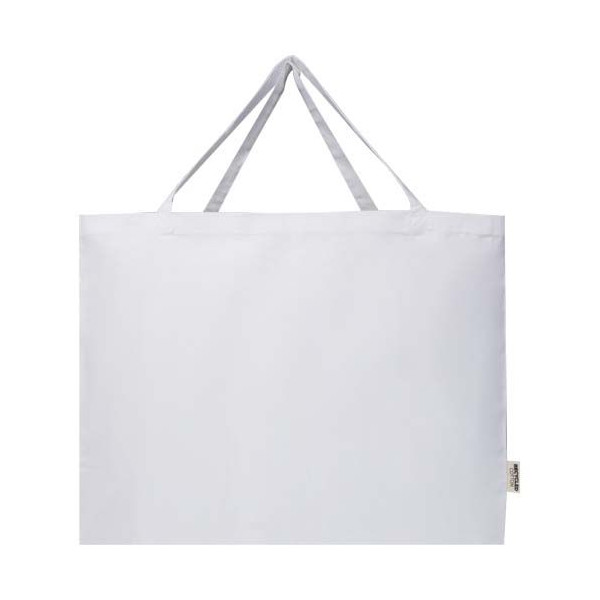 Sac shopping Odessa en coton recyclé 220 g/m² certifié GRS 40L - Accessoire pratique et écologique - Personnalisable pour vos év