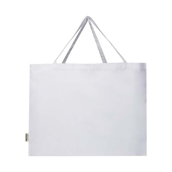 Sac shopping Odessa en coton recyclé 220 g/m² certifié GRS 40L - Accessoire pratique et écologique - Personnalisable pour vos év