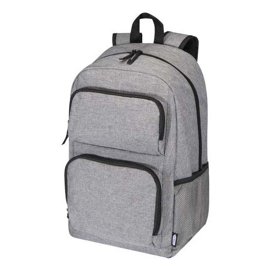 Sac à dos ordinateur 15 Graphite Deluxe 20L - Idéal pour professionnels en déplacement - Personnalisable avec logo - Pratique et